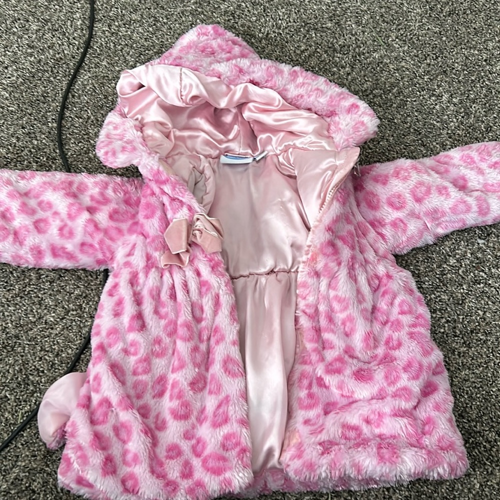 Cheetah pattern 3T jacket
